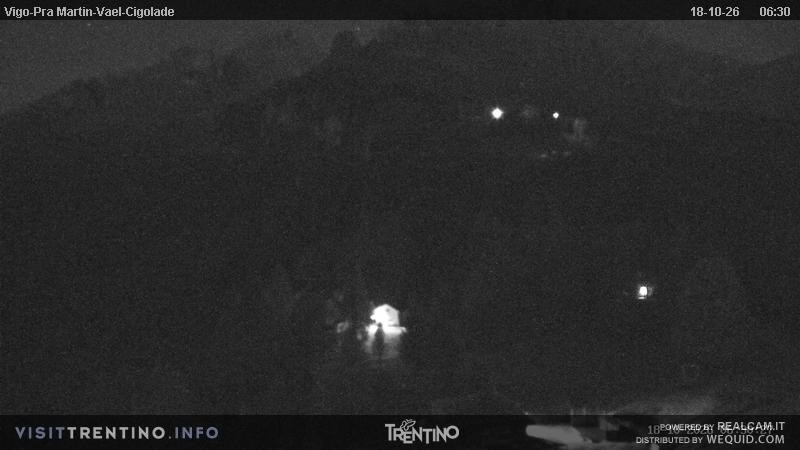 Archiv Foto Webcam Bergstation des Sesselliftes Pian Pecei-Pra Martin