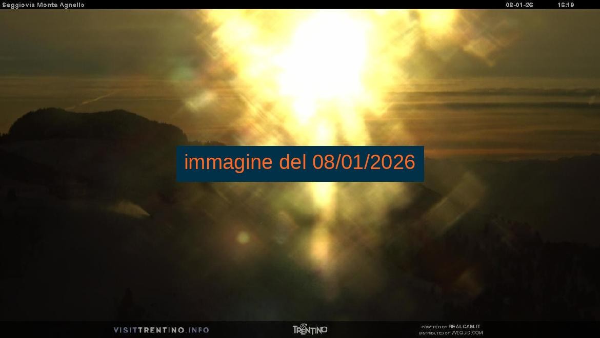 Archived image Webcam chairlift Monte Agnello