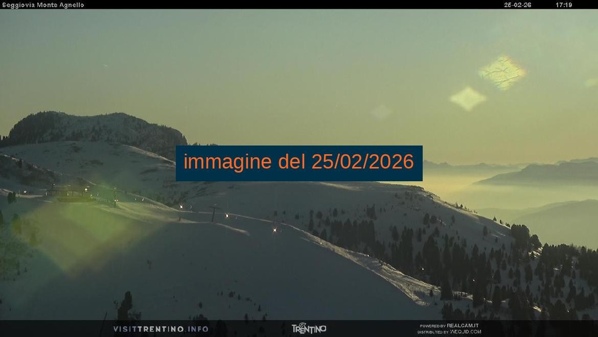 Archived image Webcam chairlift Monte Agnello
