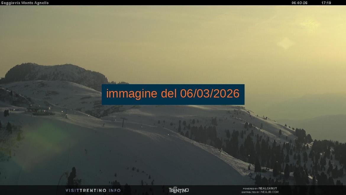 Archived image Webcam chairlift Monte Agnello