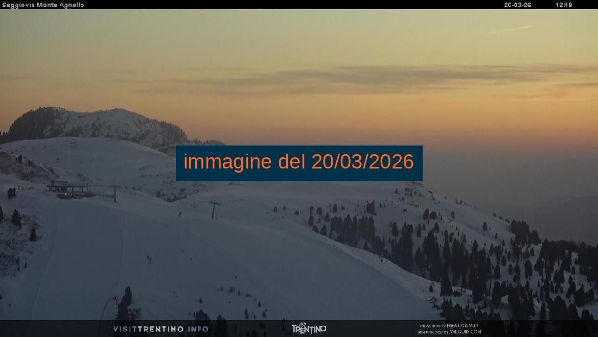 Archived image Webcam chairlift Monte Agnello