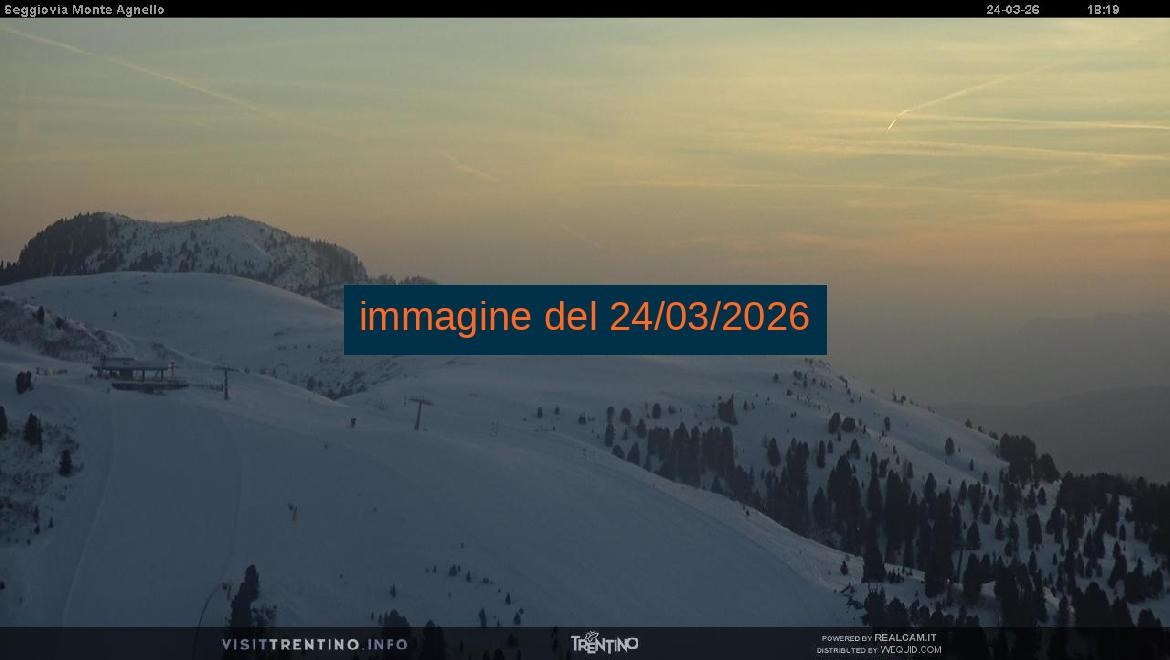 Archived image Webcam chairlift Monte Agnello