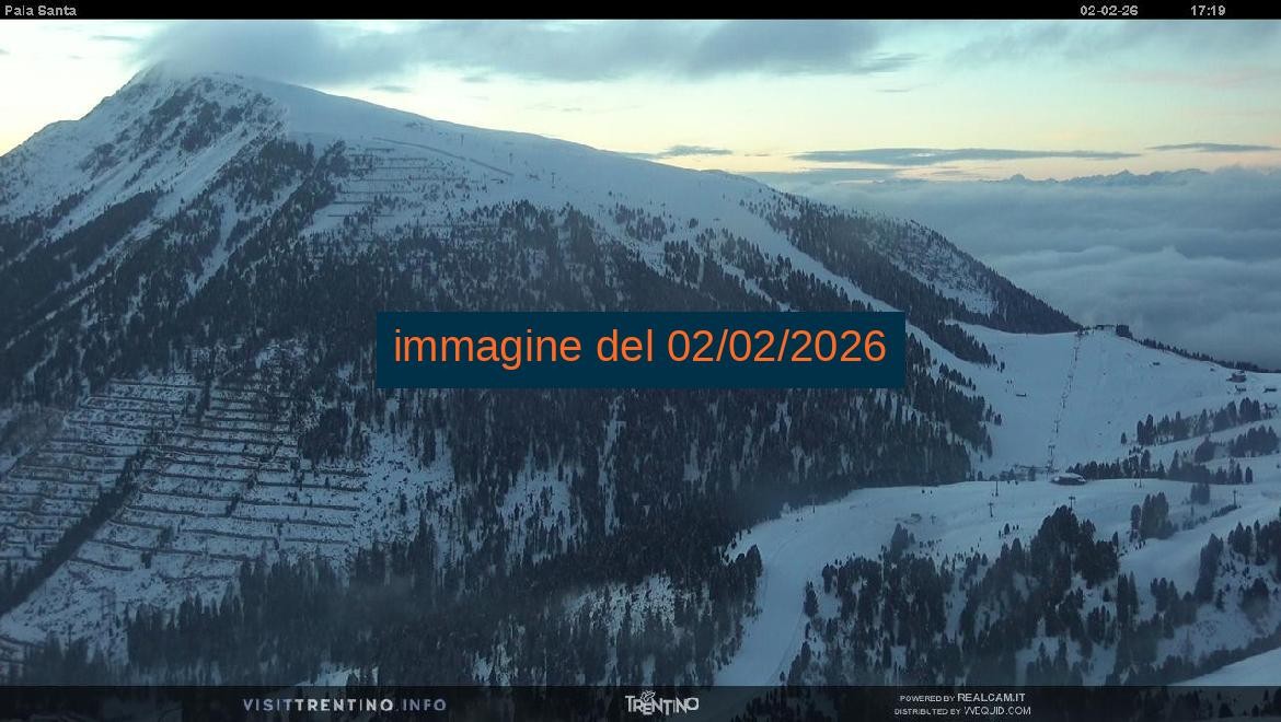 Archived image Webcam Trentino, Pala Santa