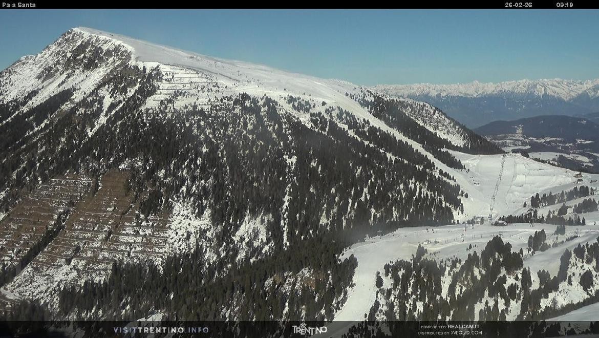 Archived image Webcam Trentino, Pala Santa