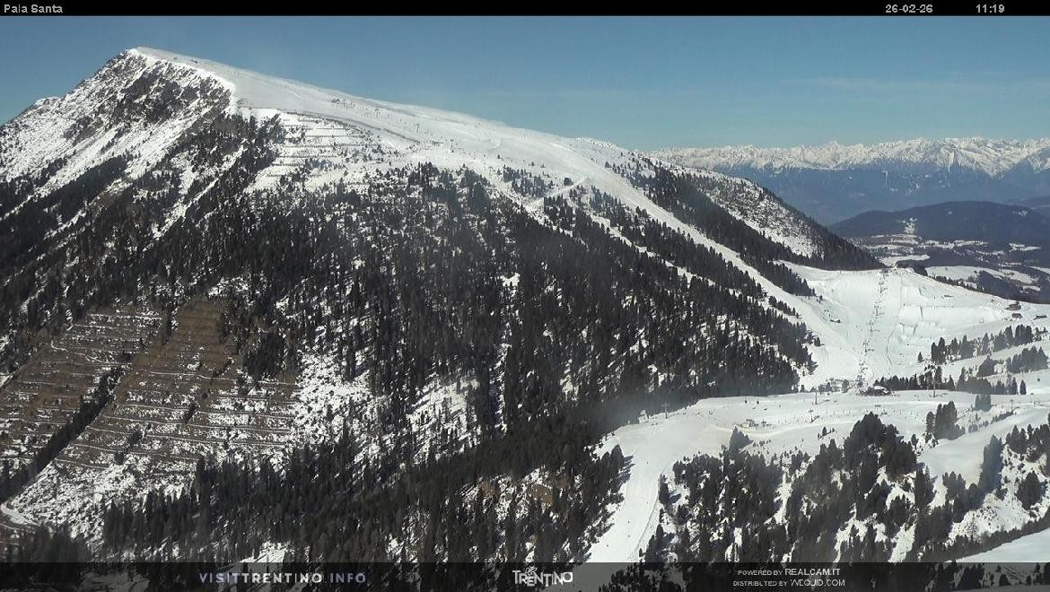 Archived image Webcam Trentino, Pala Santa