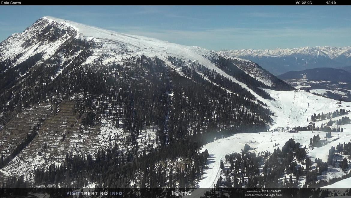 Archived image Webcam Trentino, Pala Santa
