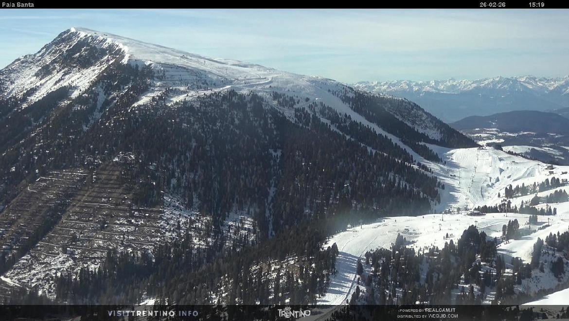 Archived image Webcam Trentino, Pala Santa