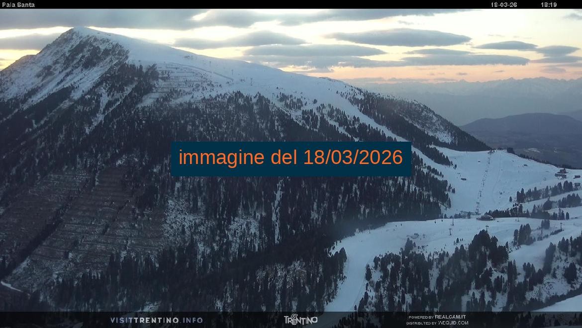 Archiv Foto Webcam Palagruppe, Trentino