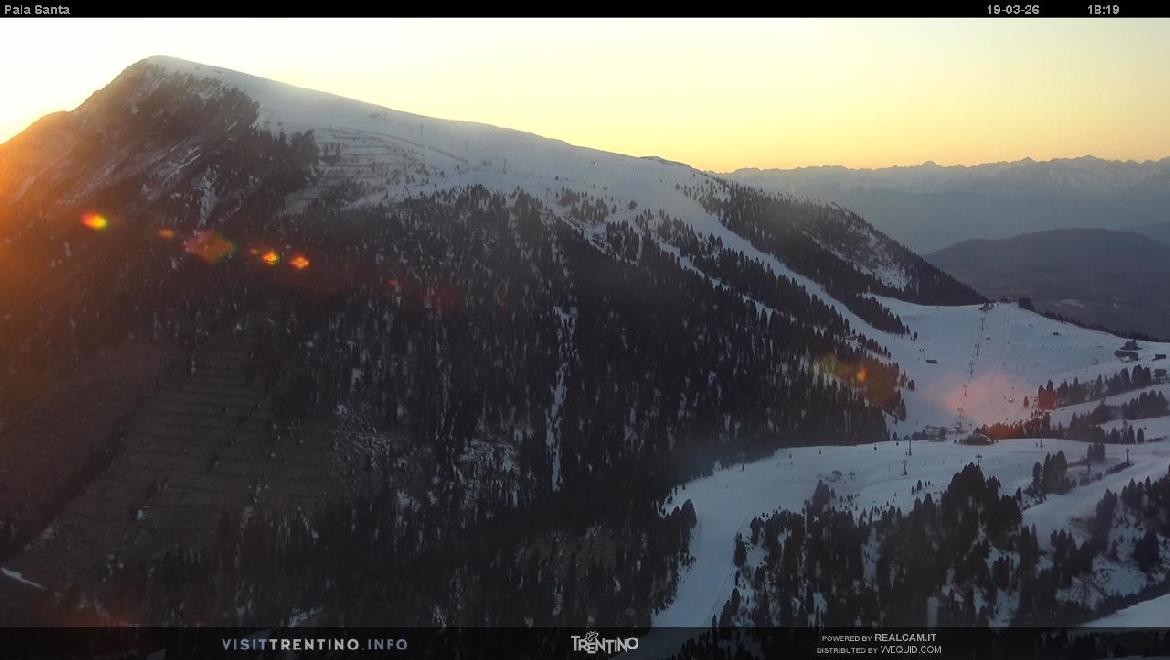 Archiv Foto Webcam Palagruppe, Trentino