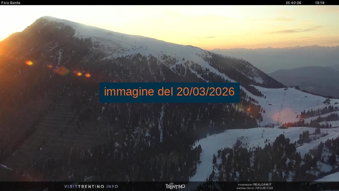 Archiv Foto Webcam Palagruppe, Trentino