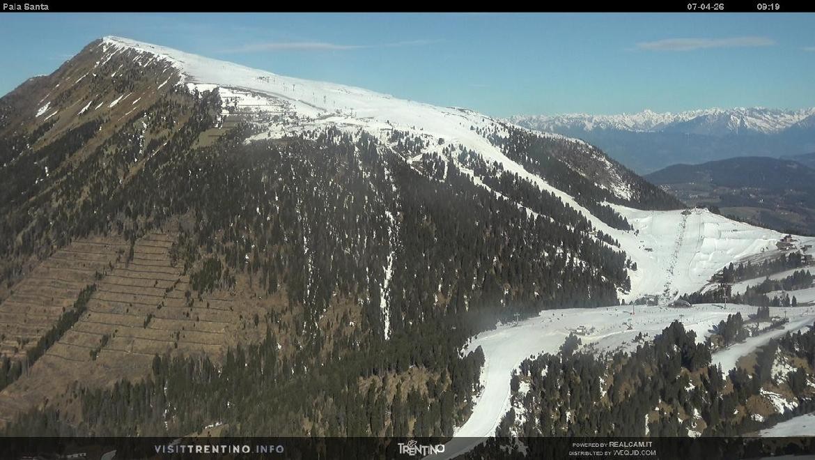 Archived image Webcam Trentino, Pala Santa