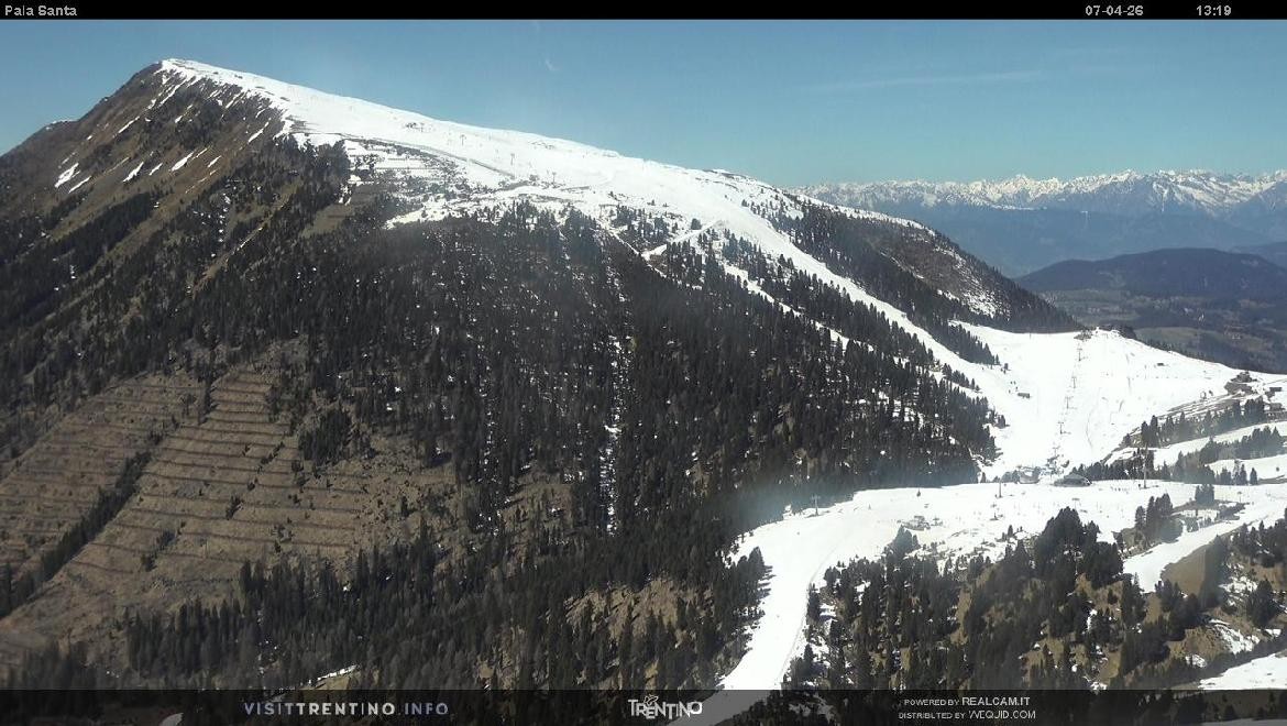 Archived image Webcam Trentino, Pala Santa