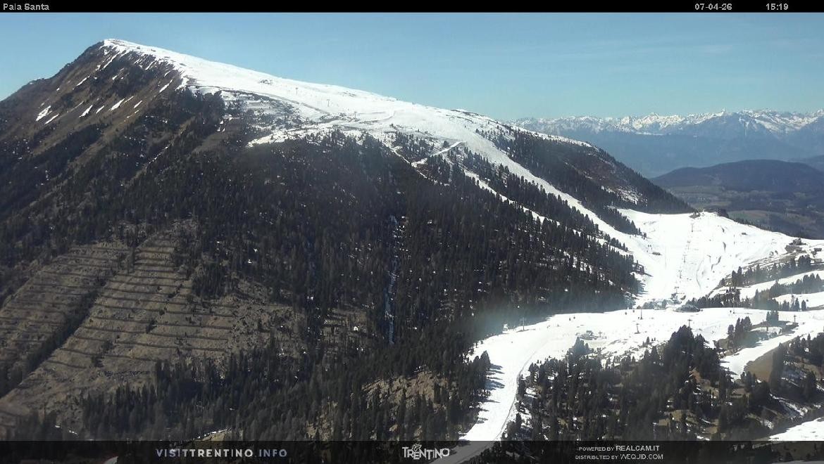 Archived image Webcam Trentino, Pala Santa