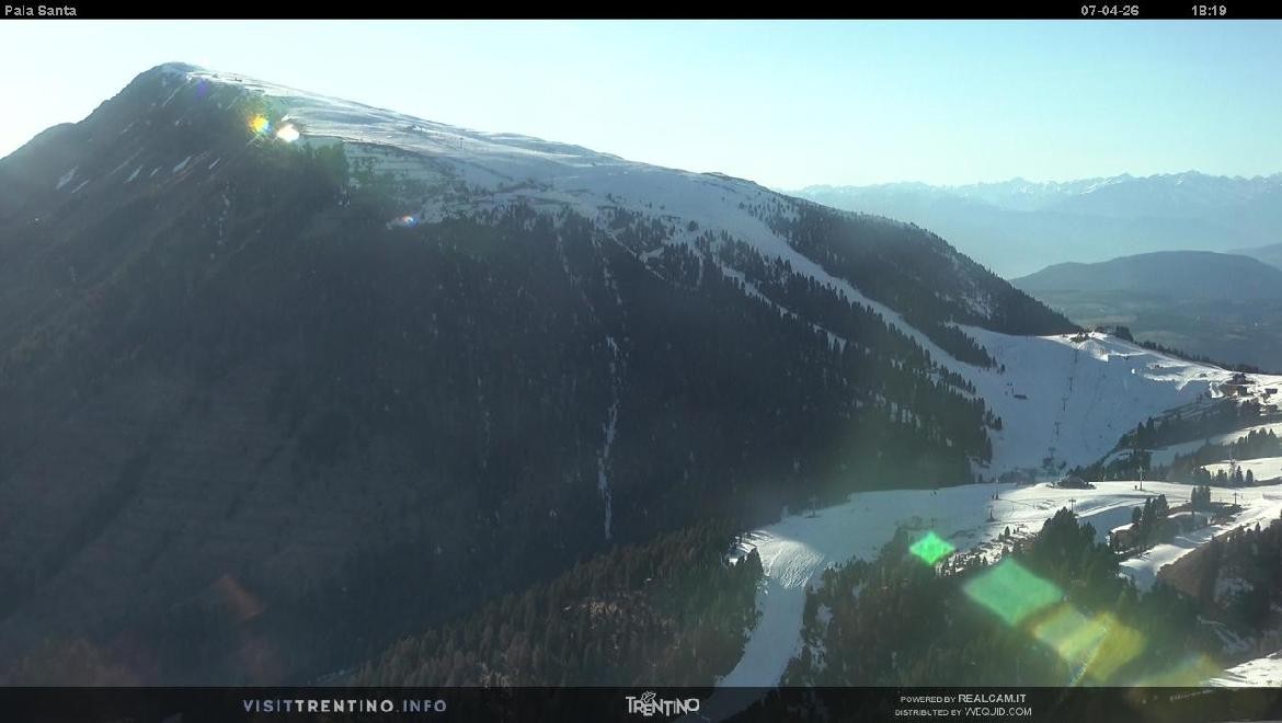 Archived image Webcam Trentino, Pala Santa