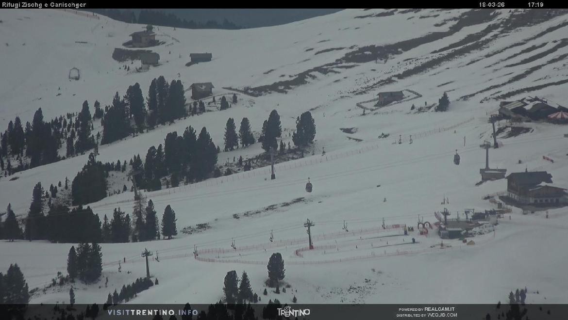 Archived image Webcam Val di Fiemme Rifugi Zisch