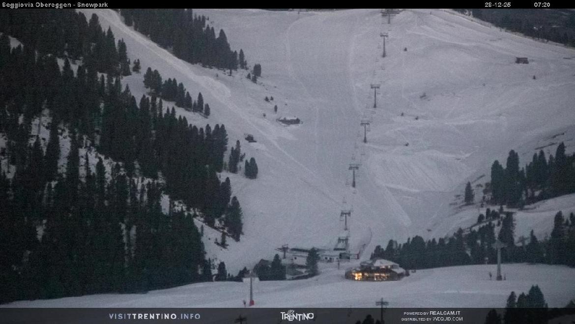 Archiv Foto Webcam Val di Fiemme Obereggen