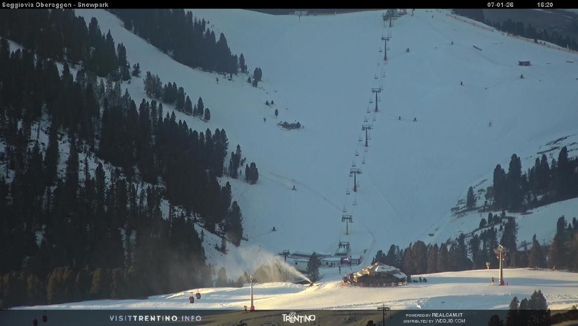 Archived image Webcam Val di Fiemme Obereggen