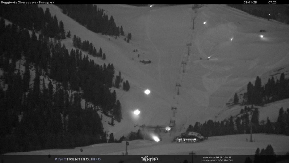 Archiv Foto Webcam Val di Fiemme Obereggen