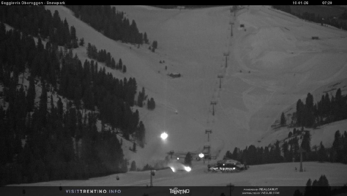 Archived image Webcam Val di Fiemme Obereggen