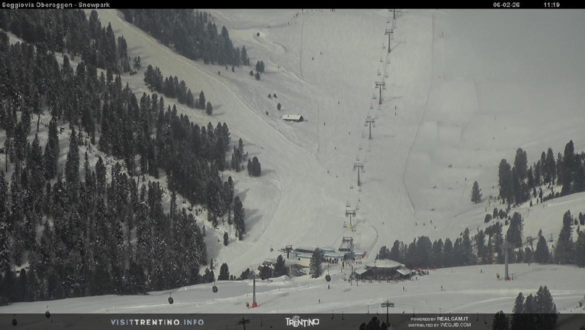 Archiv Foto Webcam Val di Fiemme Obereggen