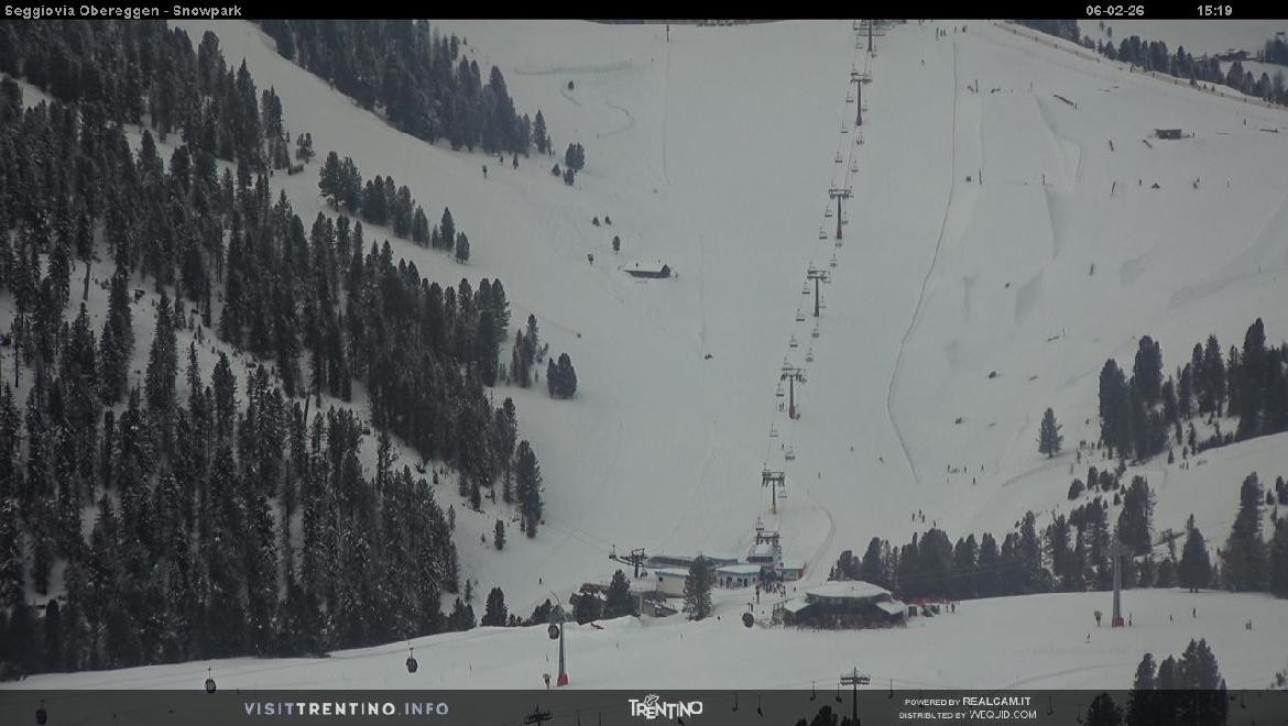 Archiv Foto Webcam Val di Fiemme Obereggen