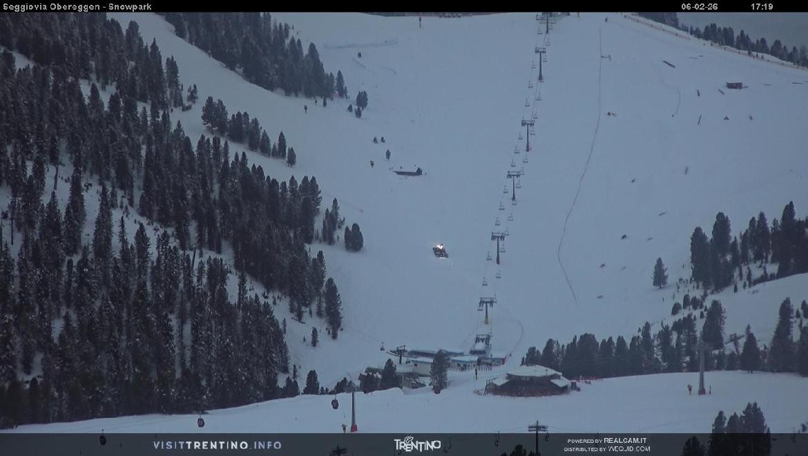 Archiv Foto Webcam Val di Fiemme Obereggen