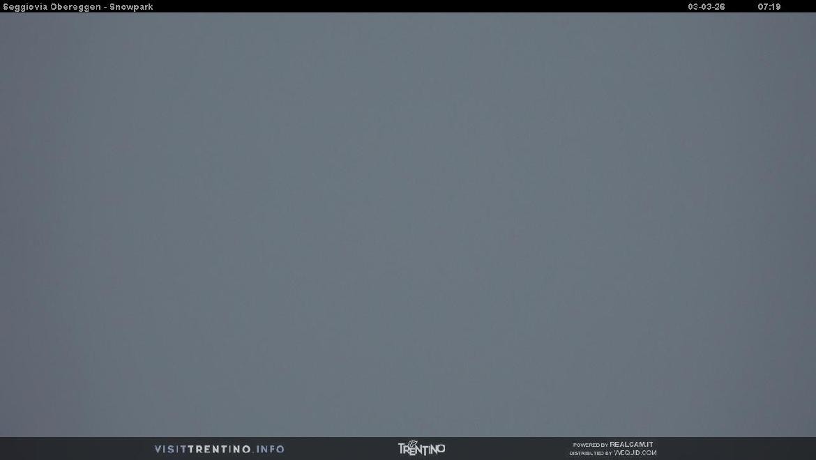 Archived image Webcam Val di Fiemme Obereggen