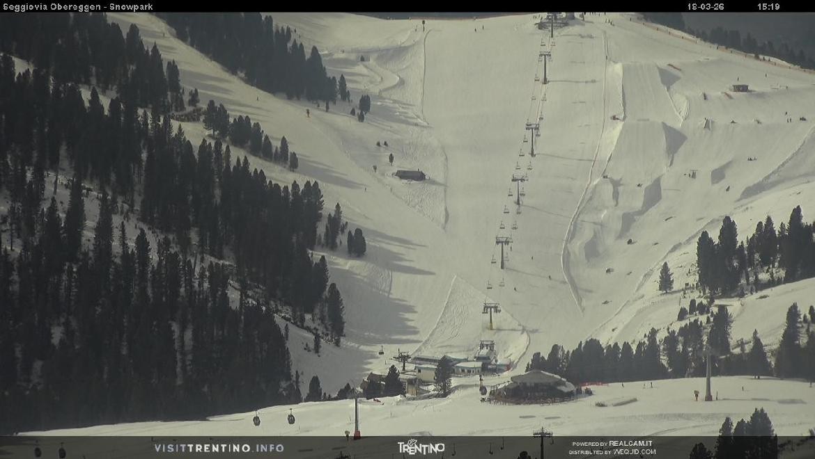 Archiv Foto Webcam Val di Fiemme Obereggen
