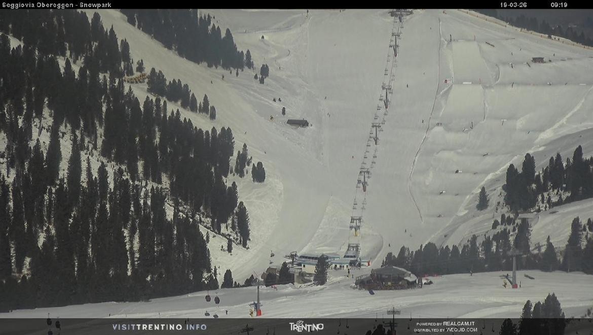 Archiv Foto Webcam Val di Fiemme Obereggen
