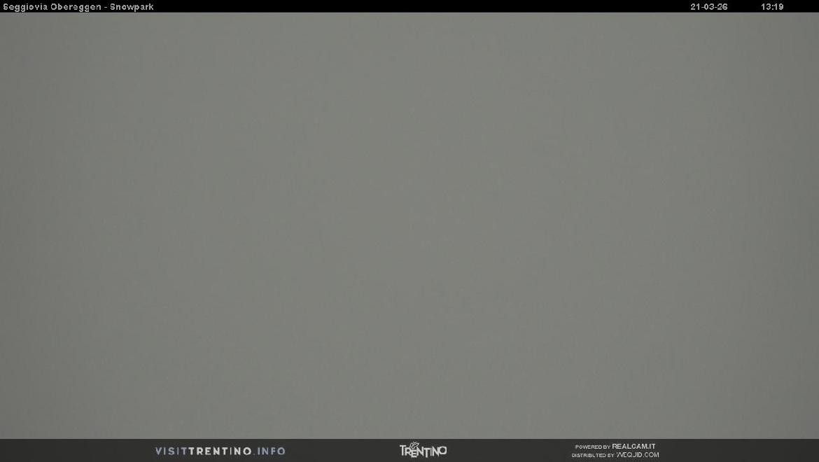 Archiv Foto Webcam Val di Fiemme Obereggen