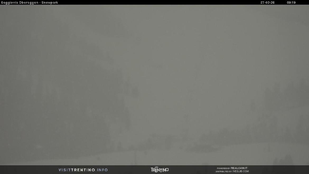 Archived image Webcam Val di Fiemme Obereggen
