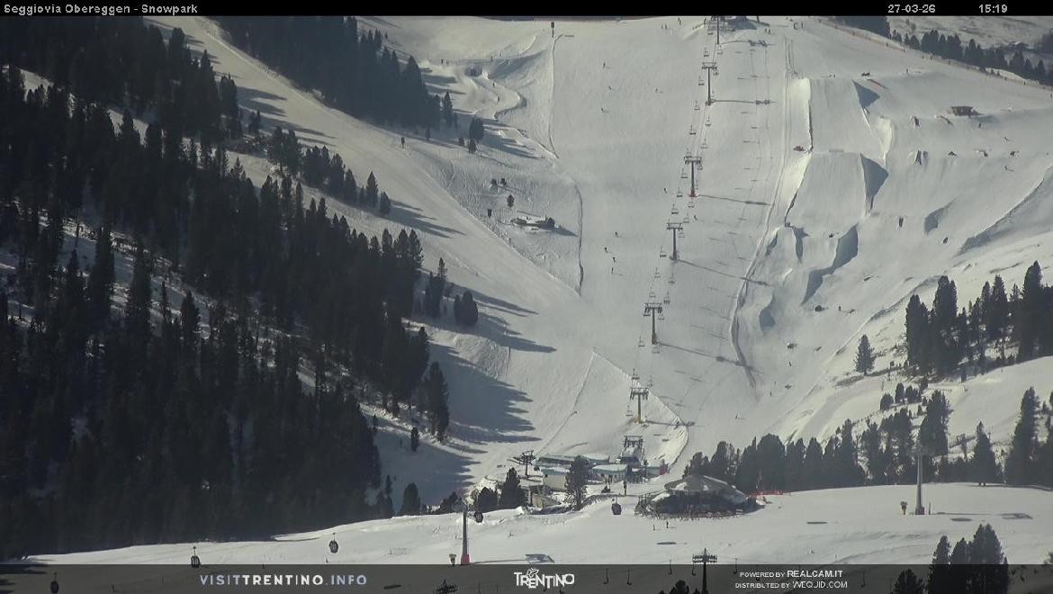 Archived image Webcam Val di Fiemme Obereggen