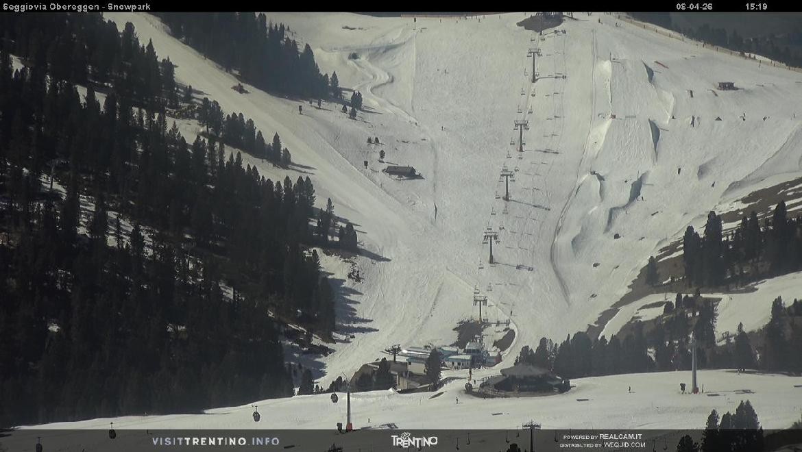 Archiv Foto Webcam Val di Fiemme Obereggen