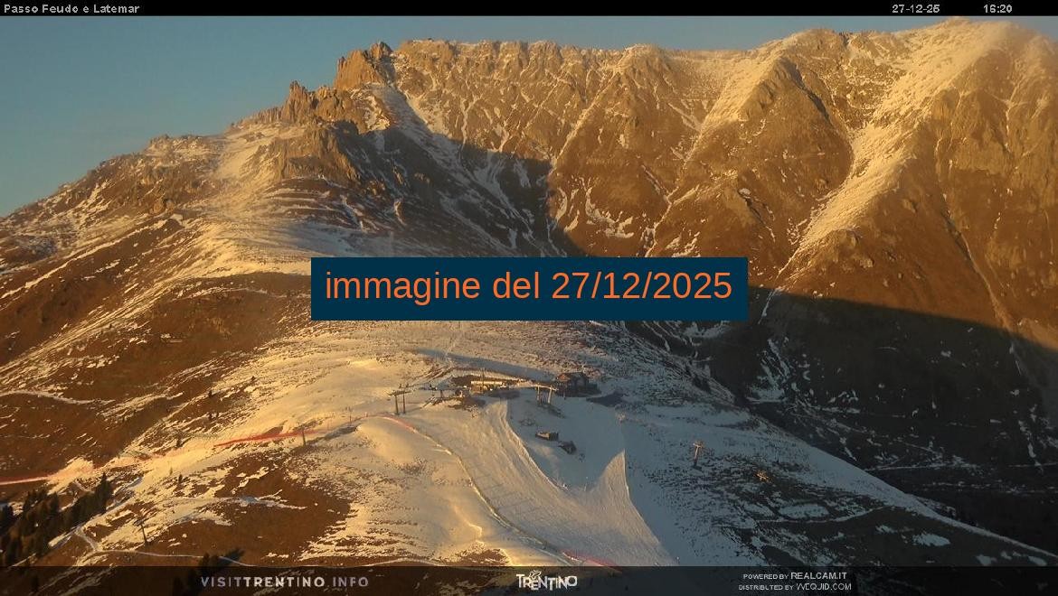 Archiv Foto Webcam Rifugio Pass Feudo