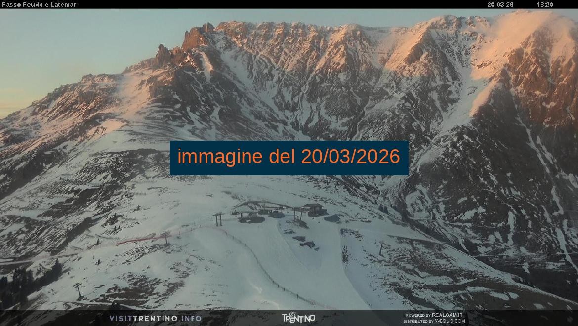 Archiv Foto Webcam Rifugio Pass Feudo