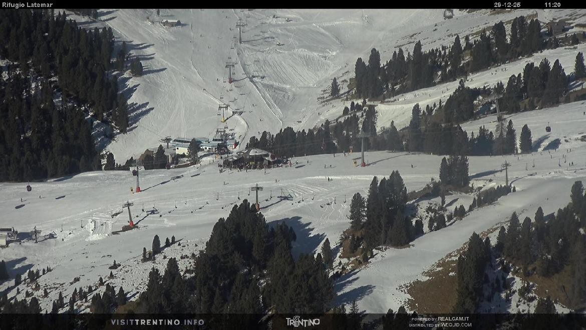 Archiv Foto Webcam Fleimstal, Rifugio Latemar
