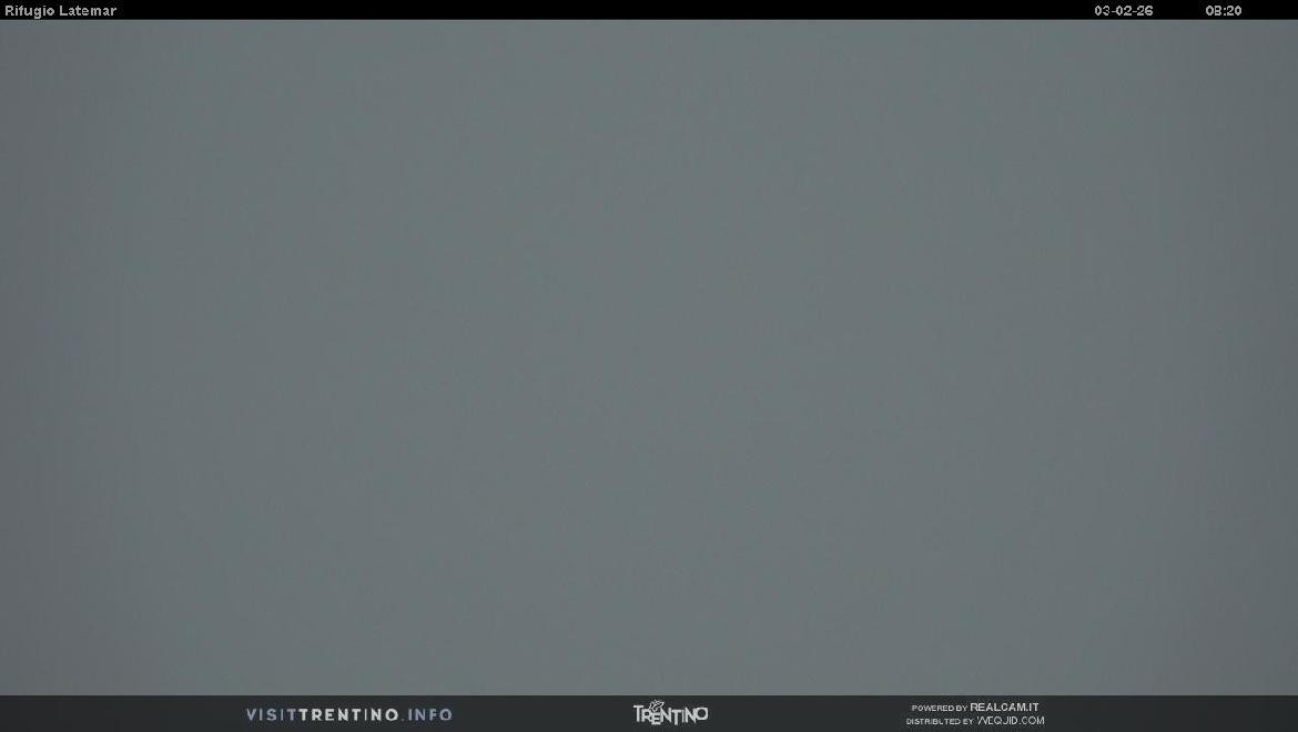 Archiv Foto Webcam Fleimstal, Rifugio Latemar