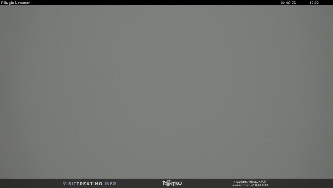 Archiv Foto Webcam Fleimstal, Rifugio Latemar