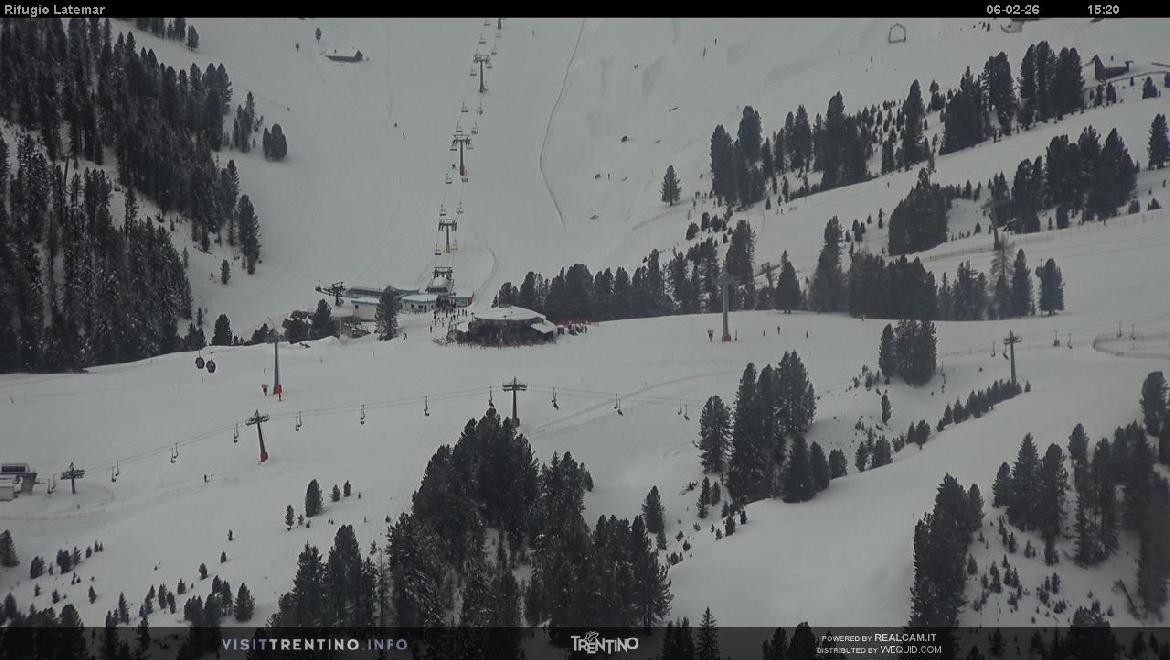 Archived image Webcam Rifugio Latemar, Dolomiten