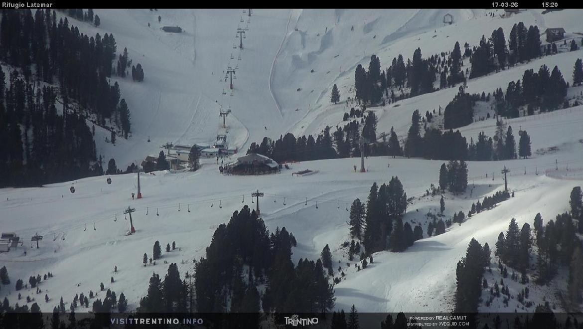 Archiv Foto Webcam Fleimstal, Rifugio Latemar