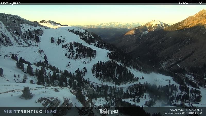 Archiv Foto Webcam Val di Fiemme Agnello