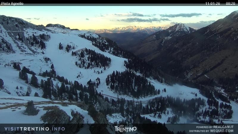 Archiv Foto Webcam Val di Fiemme Agnello