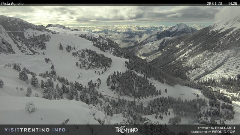 Archiv Foto Webcam Val di Fiemme Agnello