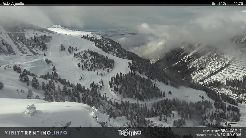 Archiv Foto Webcam Val di Fiemme Agnello