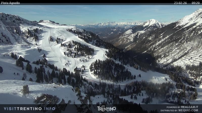 Archiv Foto Webcam Val di Fiemme Agnello