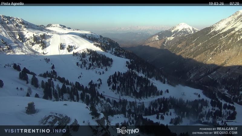 Archiv Foto Webcam Val di Fiemme Agnello