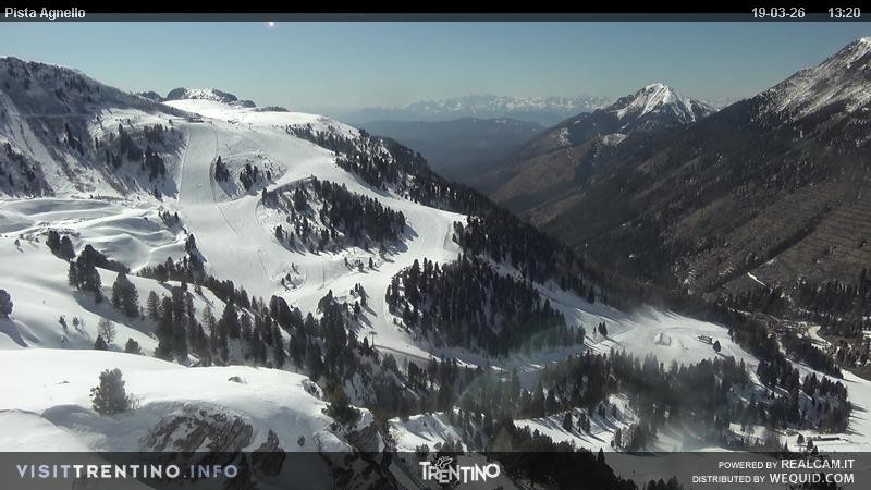Archiv Foto Webcam Val di Fiemme Agnello