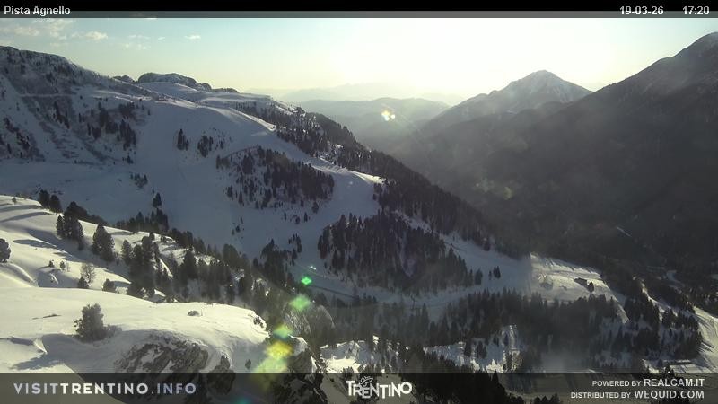 Archiv Foto Webcam Val di Fiemme Agnello