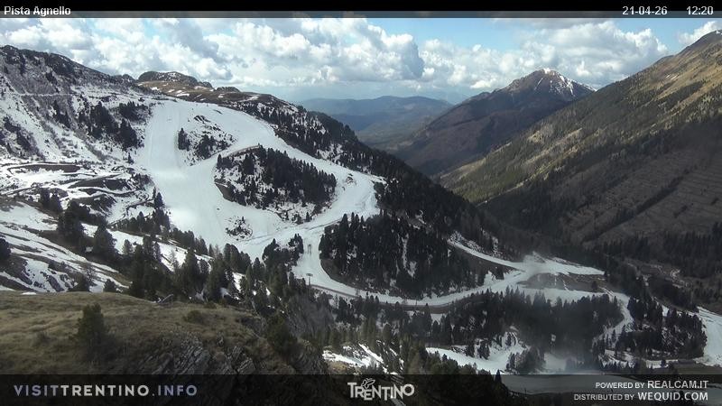 Archiv Foto Webcam Val di Fiemme Agnello