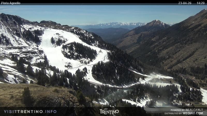 Archiv Foto Webcam Val di Fiemme Agnello